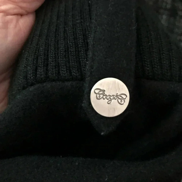 Coogi Men’s Wool Blend Military Cargo Utility Jacket Black Size Large - Picture 11 of 12